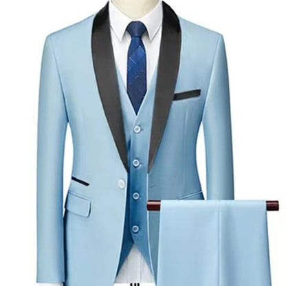 Men 3 Pieces Suit Set Men Wedding Suits Groom Tuxedos